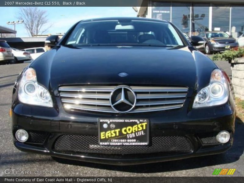 Black / Black 2007 Mercedes-Benz CLS 550