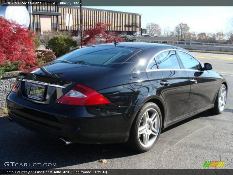 Black / Black 2007 Mercedes-Benz CLS 550