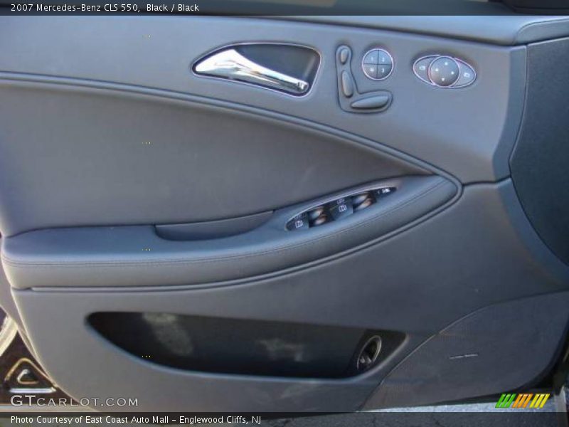 Black / Black 2007 Mercedes-Benz CLS 550