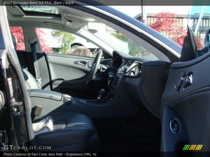 Black / Black 2007 Mercedes-Benz CLS 550
