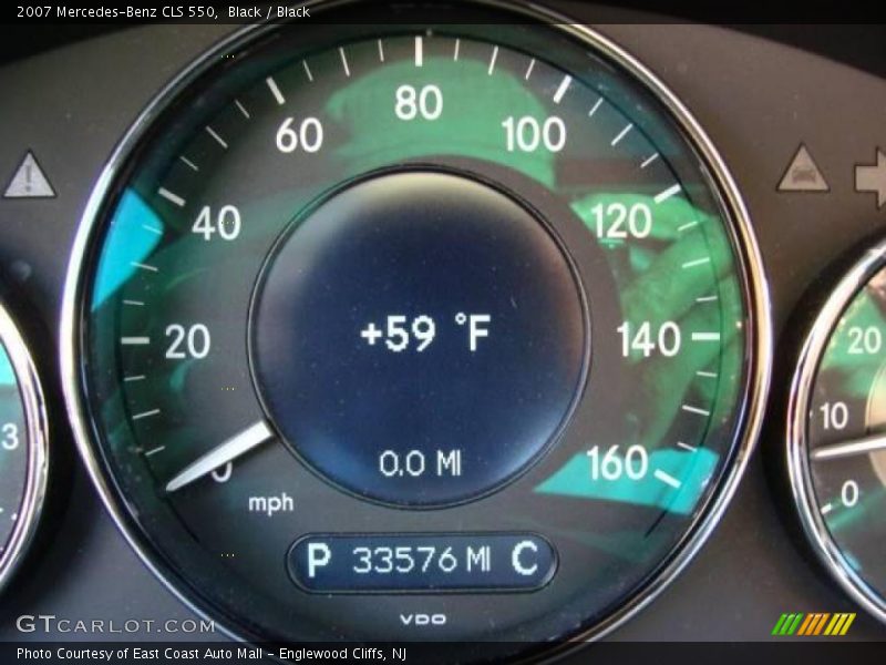 Black / Black 2007 Mercedes-Benz CLS 550
