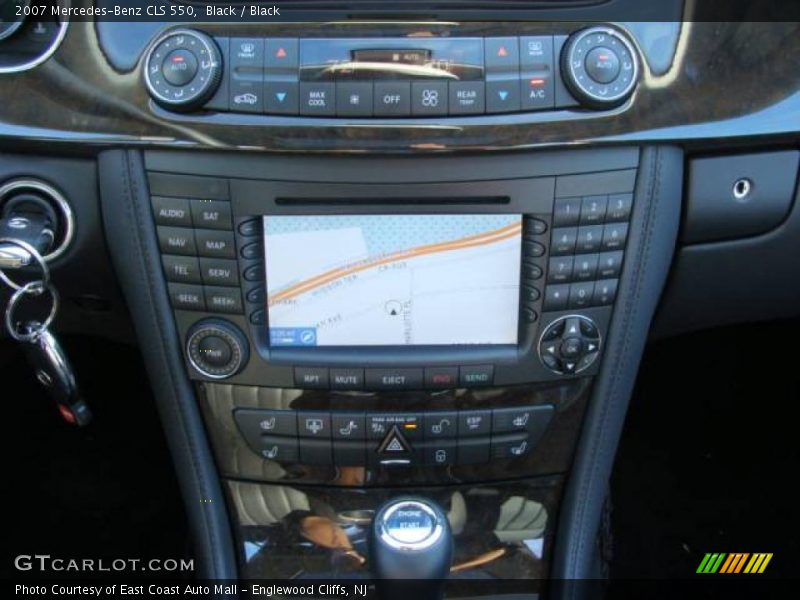 Black / Black 2007 Mercedes-Benz CLS 550