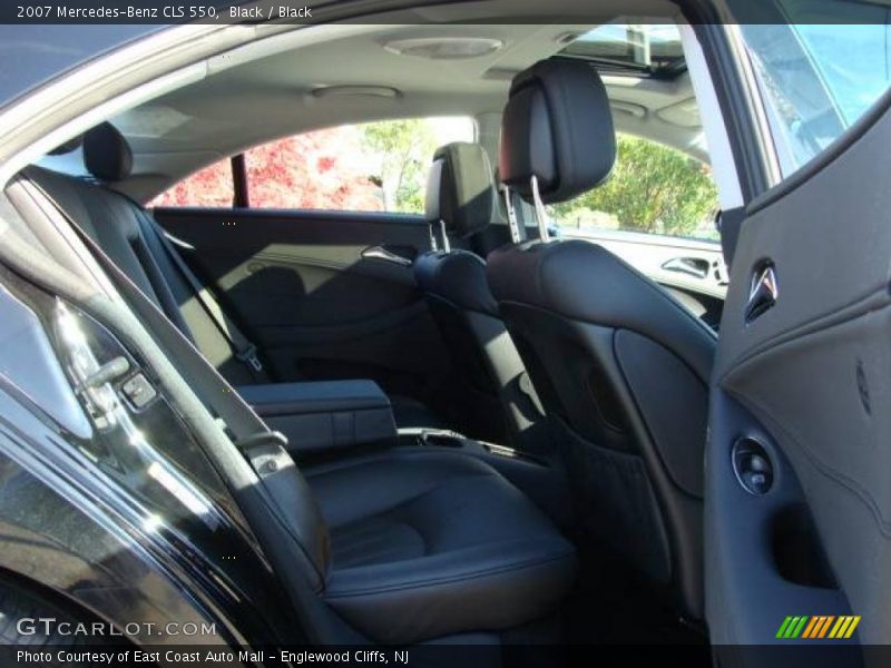 Black / Black 2007 Mercedes-Benz CLS 550