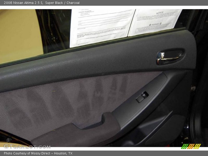 Super Black / Charcoal 2008 Nissan Altima 2.5 S