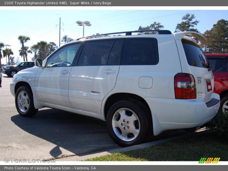 Super White / Ivory Beige 2006 Toyota Highlander Limited 4WD