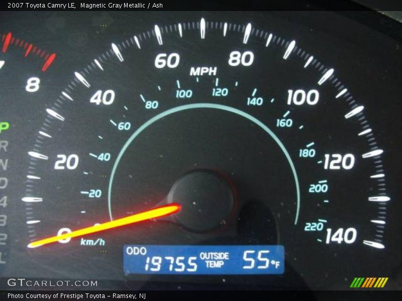 Magnetic Gray Metallic / Ash 2007 Toyota Camry LE