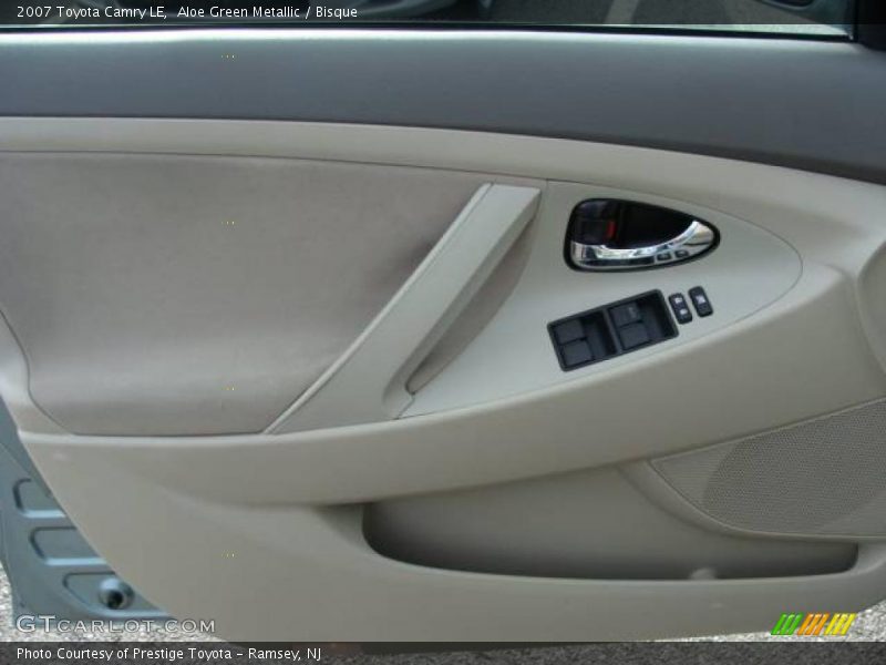 Aloe Green Metallic / Bisque 2007 Toyota Camry LE