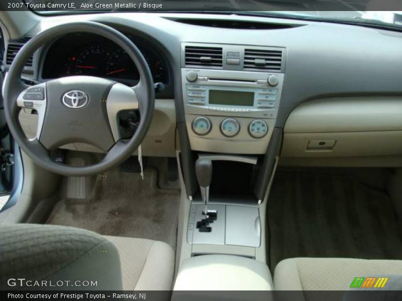Aloe Green Metallic / Bisque 2007 Toyota Camry LE