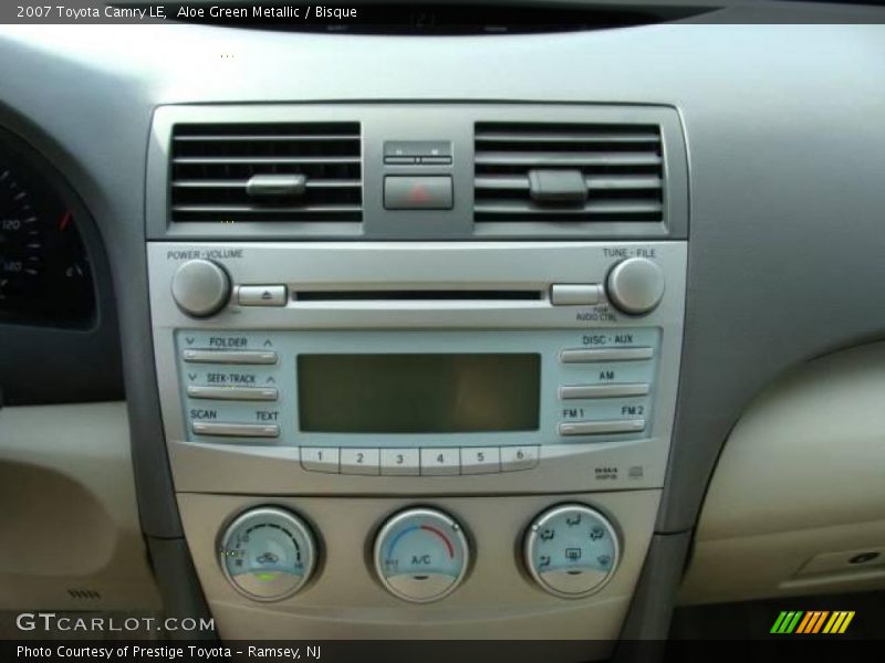 Aloe Green Metallic / Bisque 2007 Toyota Camry LE