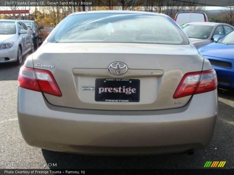 Desert Sand Mica / Bisque 2007 Toyota Camry CE