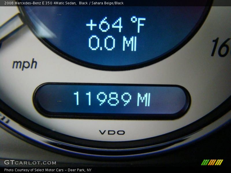 Black / Sahara Beige/Black 2008 Mercedes-Benz E 350 4Matic Sedan