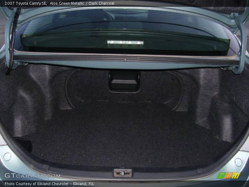 Aloe Green Metallic / Dark Charcoal 2007 Toyota Camry SE