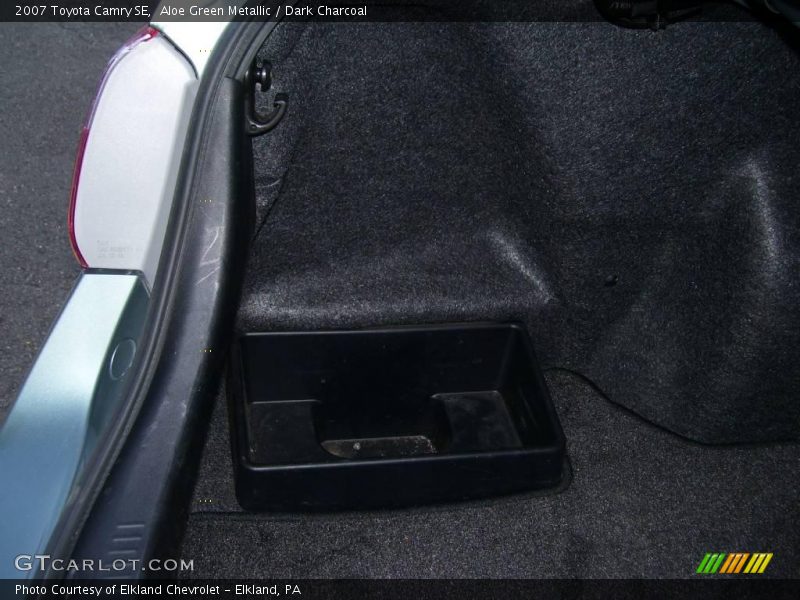 Aloe Green Metallic / Dark Charcoal 2007 Toyota Camry SE