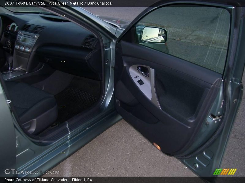 Aloe Green Metallic / Dark Charcoal 2007 Toyota Camry SE