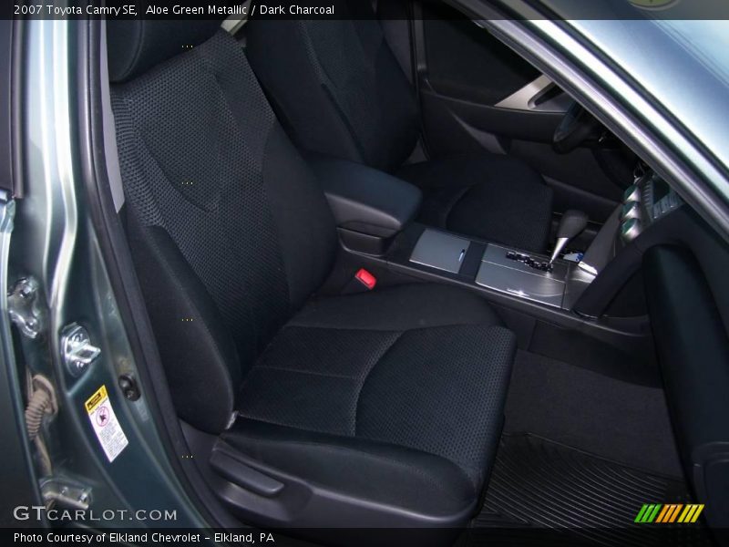 Aloe Green Metallic / Dark Charcoal 2007 Toyota Camry SE