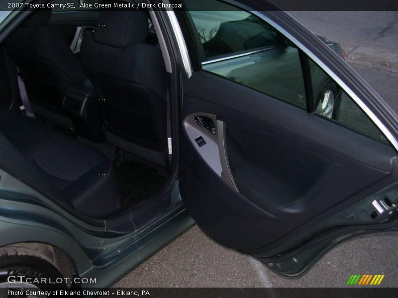 Aloe Green Metallic / Dark Charcoal 2007 Toyota Camry SE