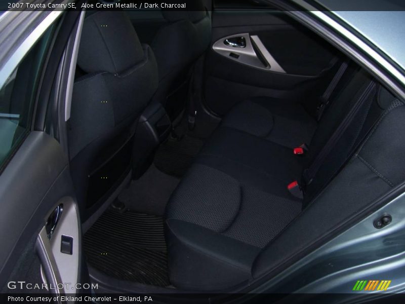 Aloe Green Metallic / Dark Charcoal 2007 Toyota Camry SE