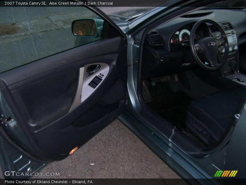 Aloe Green Metallic / Dark Charcoal 2007 Toyota Camry SE