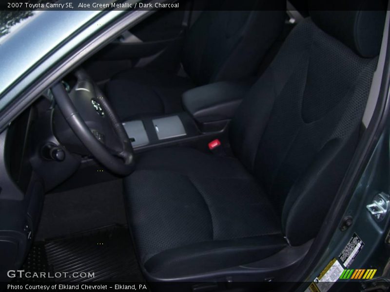 Aloe Green Metallic / Dark Charcoal 2007 Toyota Camry SE