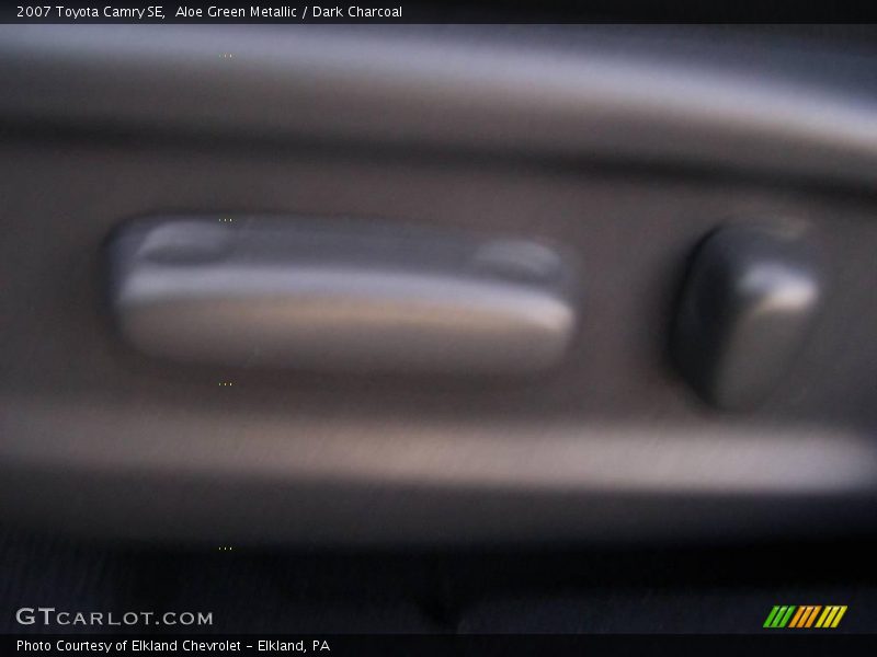 Aloe Green Metallic / Dark Charcoal 2007 Toyota Camry SE