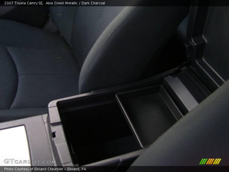 Aloe Green Metallic / Dark Charcoal 2007 Toyota Camry SE