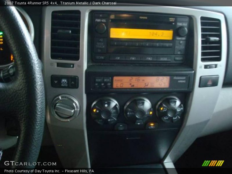 Titanium Metallic / Dark Charcoal 2007 Toyota 4Runner SR5 4x4