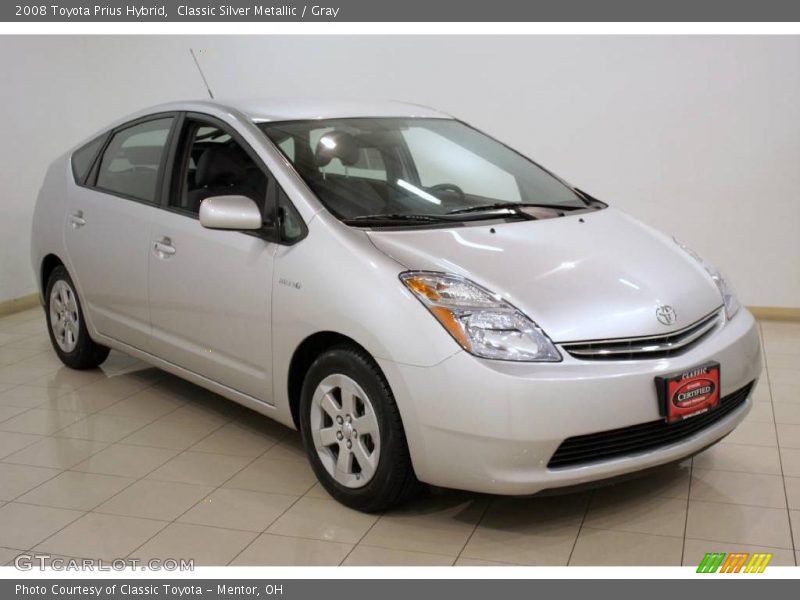 Classic Silver Metallic / Gray 2008 Toyota Prius Hybrid