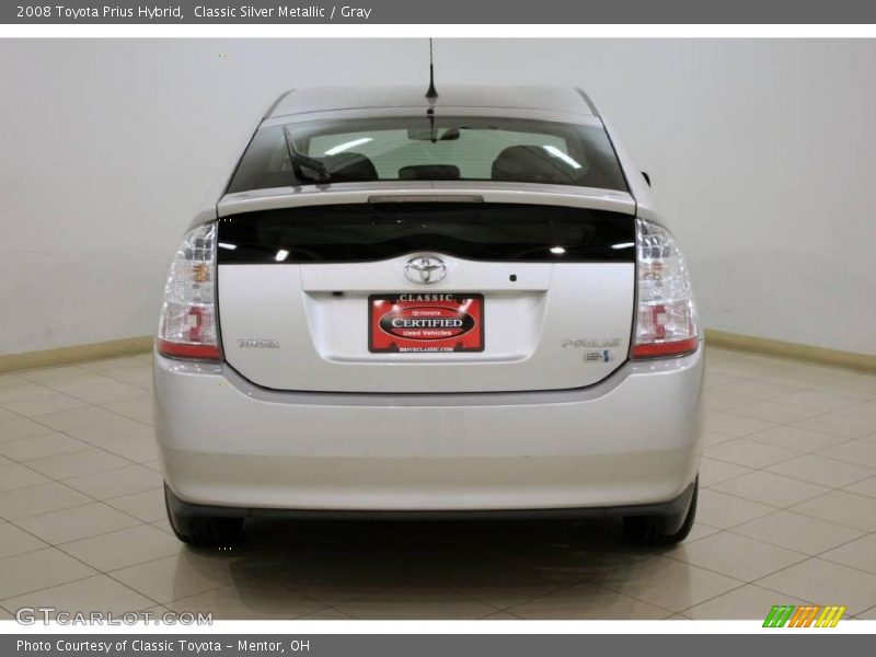 Classic Silver Metallic / Gray 2008 Toyota Prius Hybrid