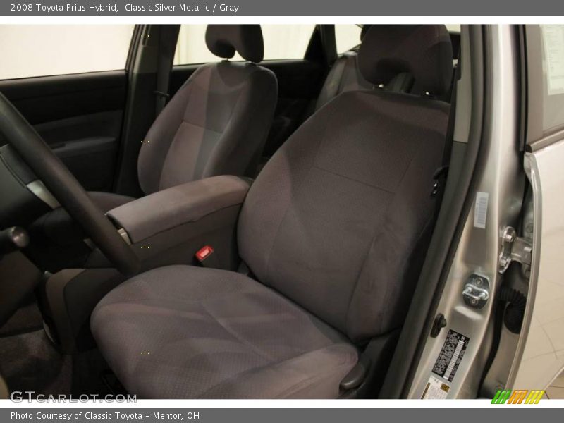 Classic Silver Metallic / Gray 2008 Toyota Prius Hybrid