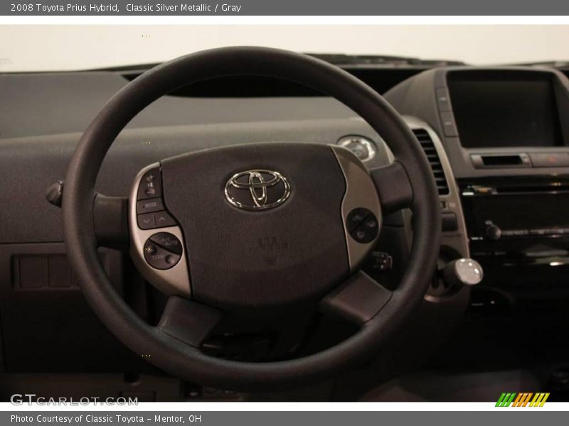 Classic Silver Metallic / Gray 2008 Toyota Prius Hybrid