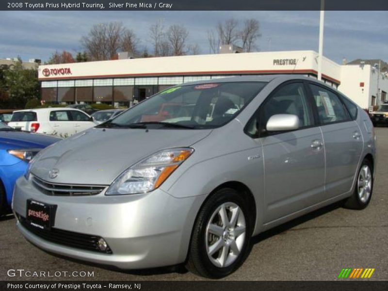 Silver Pine Mica / Gray 2008 Toyota Prius Hybrid Touring