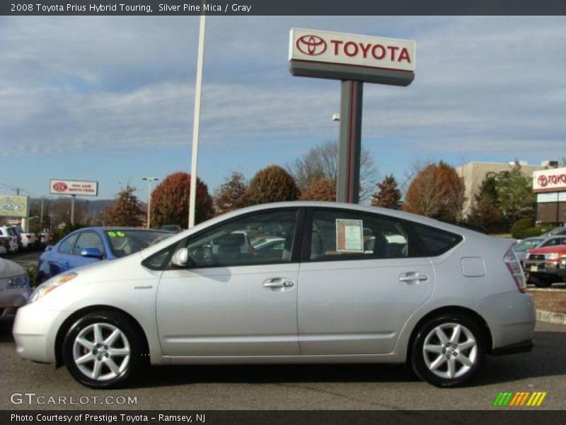 Silver Pine Mica / Gray 2008 Toyota Prius Hybrid Touring