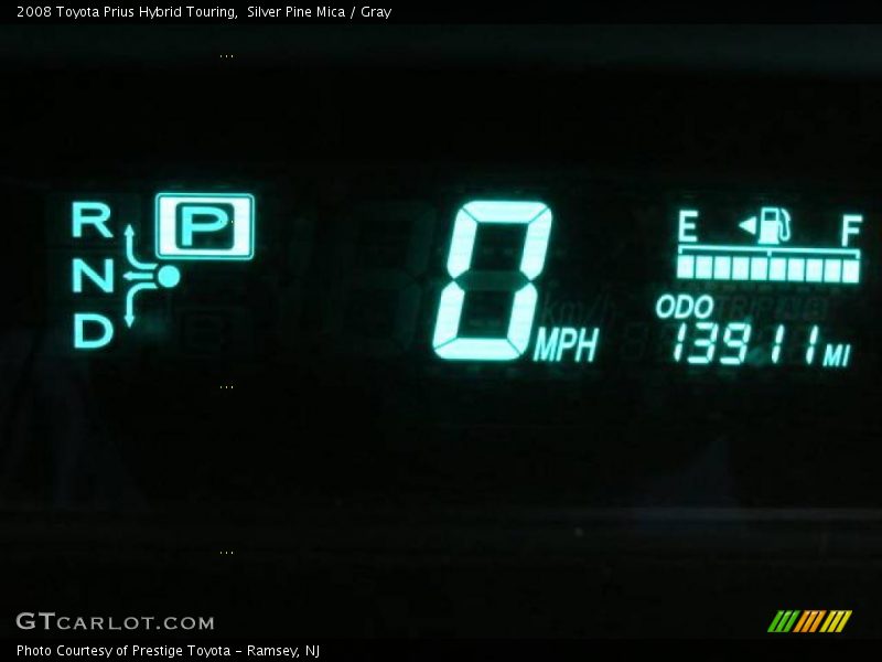 Silver Pine Mica / Gray 2008 Toyota Prius Hybrid Touring