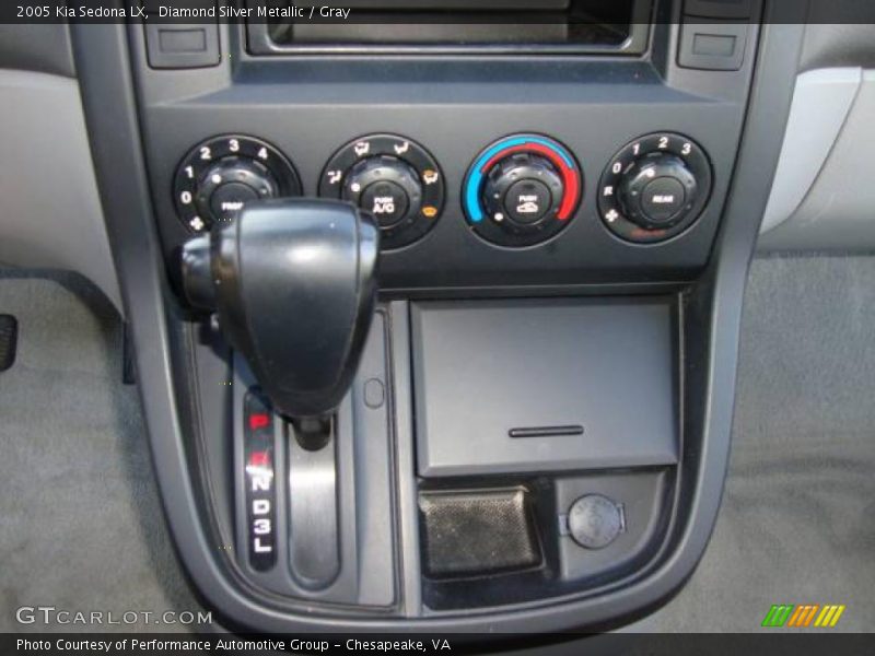 Diamond Silver Metallic / Gray 2005 Kia Sedona LX