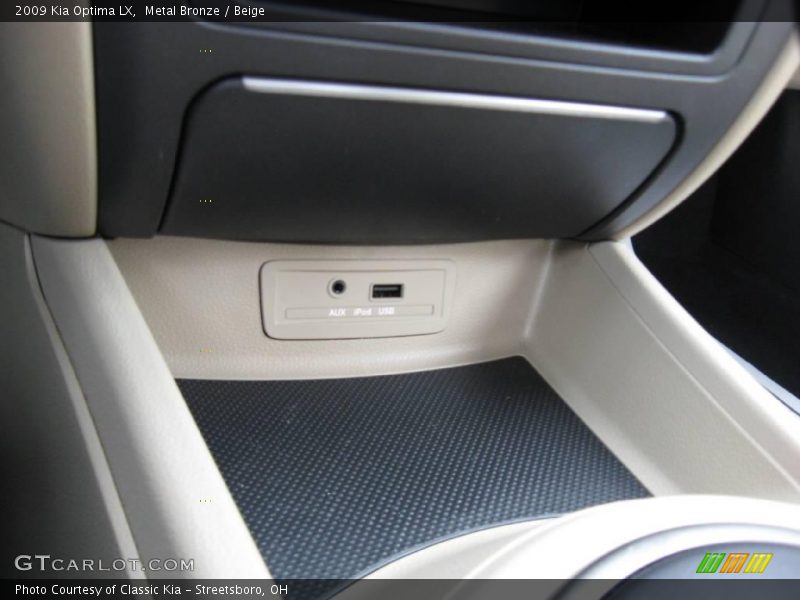 Metal Bronze / Beige 2009 Kia Optima LX