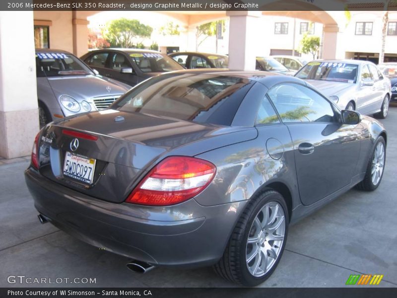 designo Graphite Metallic / designo Graphite 2006 Mercedes-Benz SLK 350 Roadster