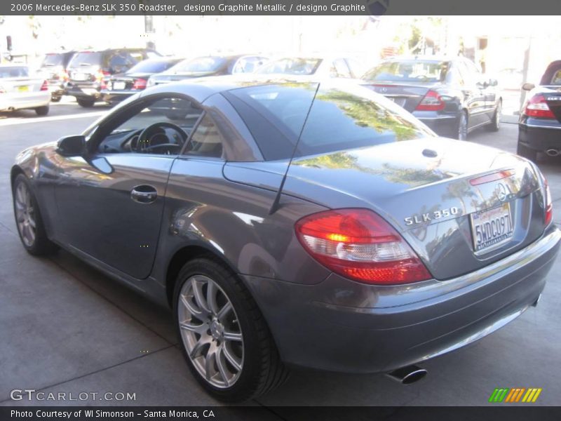 designo Graphite Metallic / designo Graphite 2006 Mercedes-Benz SLK 350 Roadster