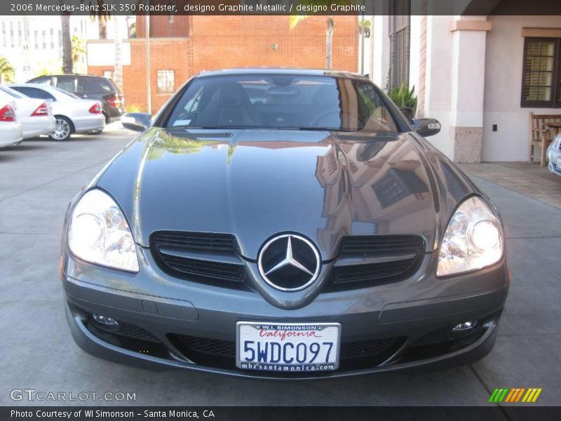 designo Graphite Metallic / designo Graphite 2006 Mercedes-Benz SLK 350 Roadster