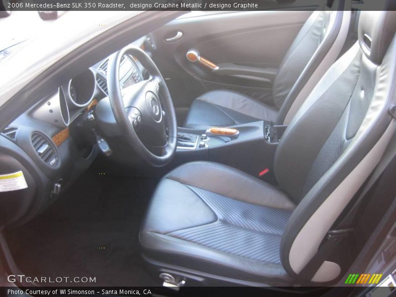 designo Graphite Metallic / designo Graphite 2006 Mercedes-Benz SLK 350 Roadster