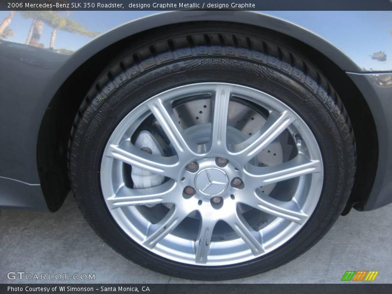 designo Graphite Metallic / designo Graphite 2006 Mercedes-Benz SLK 350 Roadster
