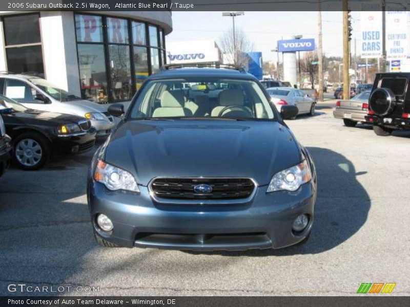 Atlantic Blue Pearl / Taupe 2006 Subaru Outback 2.5i Wagon