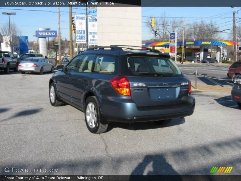 Atlantic Blue Pearl / Taupe 2006 Subaru Outback 2.5i Wagon