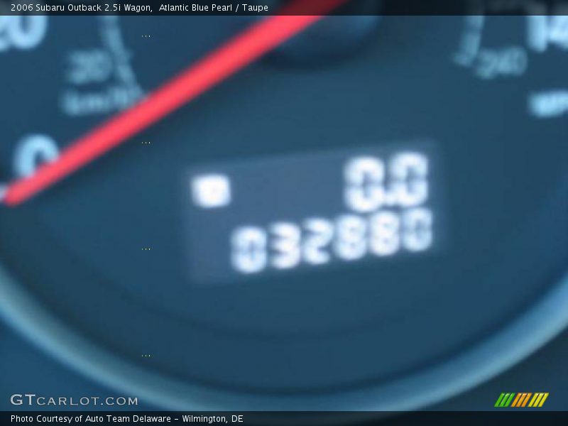 Atlantic Blue Pearl / Taupe 2006 Subaru Outback 2.5i Wagon