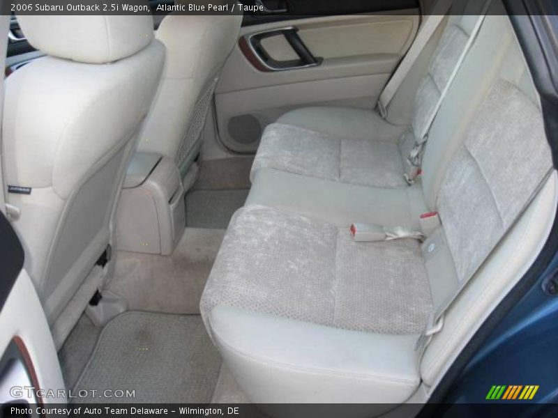 Atlantic Blue Pearl / Taupe 2006 Subaru Outback 2.5i Wagon