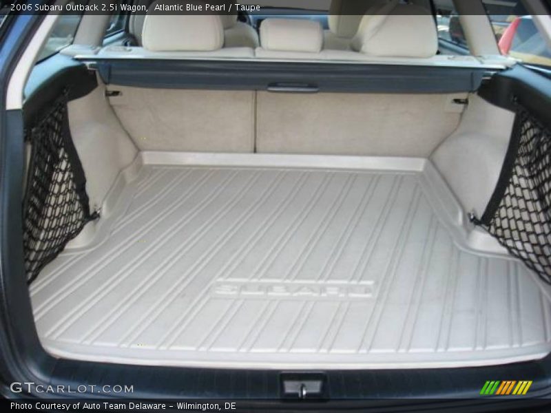 Atlantic Blue Pearl / Taupe 2006 Subaru Outback 2.5i Wagon