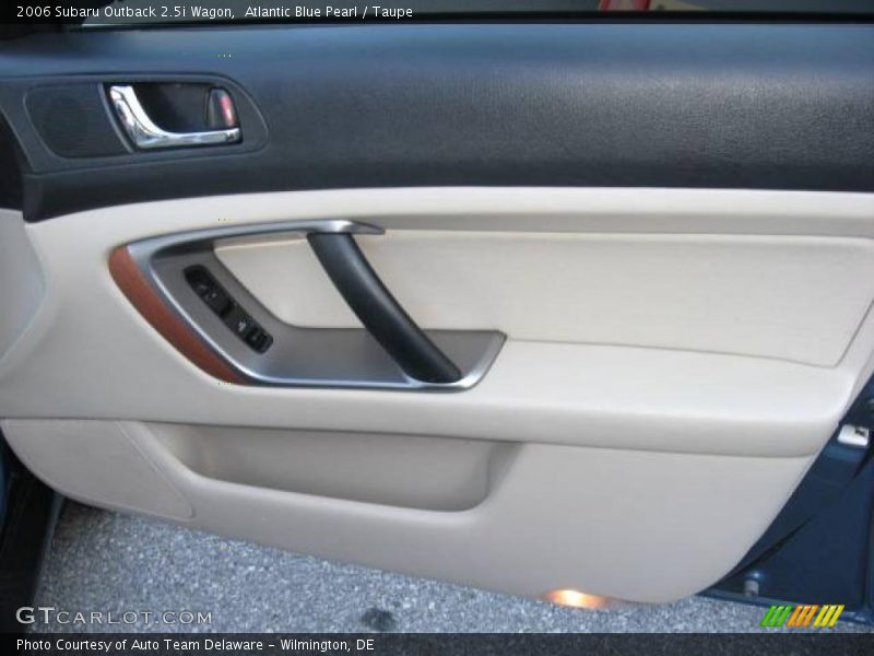 Atlantic Blue Pearl / Taupe 2006 Subaru Outback 2.5i Wagon
