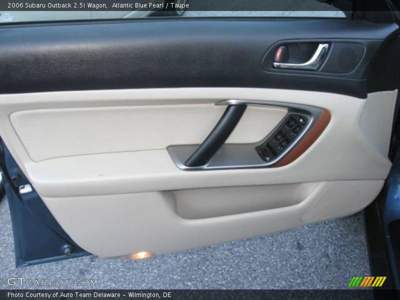 Atlantic Blue Pearl / Taupe 2006 Subaru Outback 2.5i Wagon