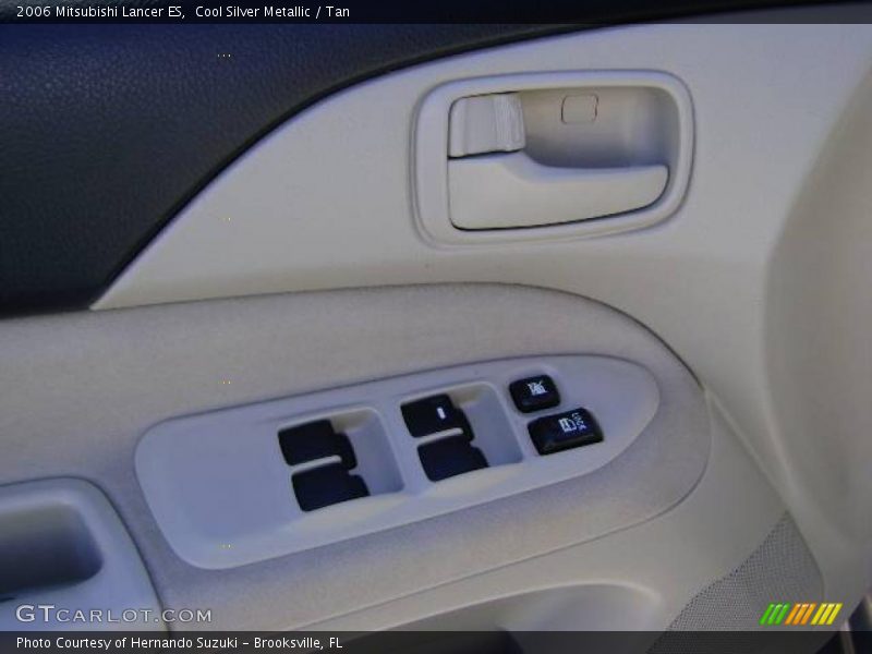 Cool Silver Metallic / Tan 2006 Mitsubishi Lancer ES