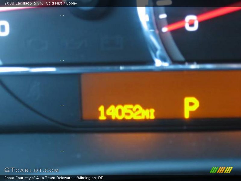 Gold Mist / Ebony 2008 Cadillac STS V6