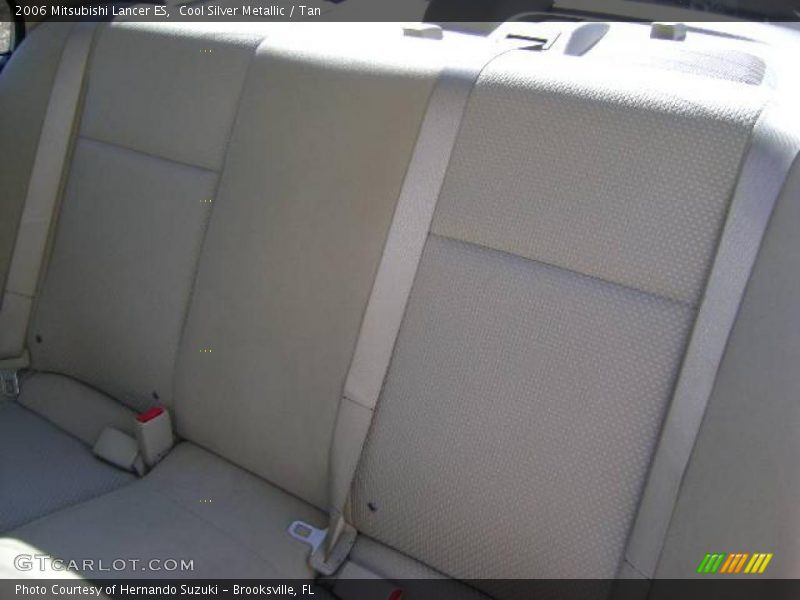 Cool Silver Metallic / Tan 2006 Mitsubishi Lancer ES